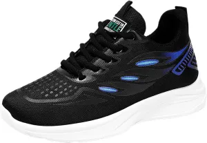 2023 Men's New Flyweave Sneakers Soft Sole Casual Shoes Mesh Men's Breathable Mesh Casual Light Outdoor Hiking Shoes