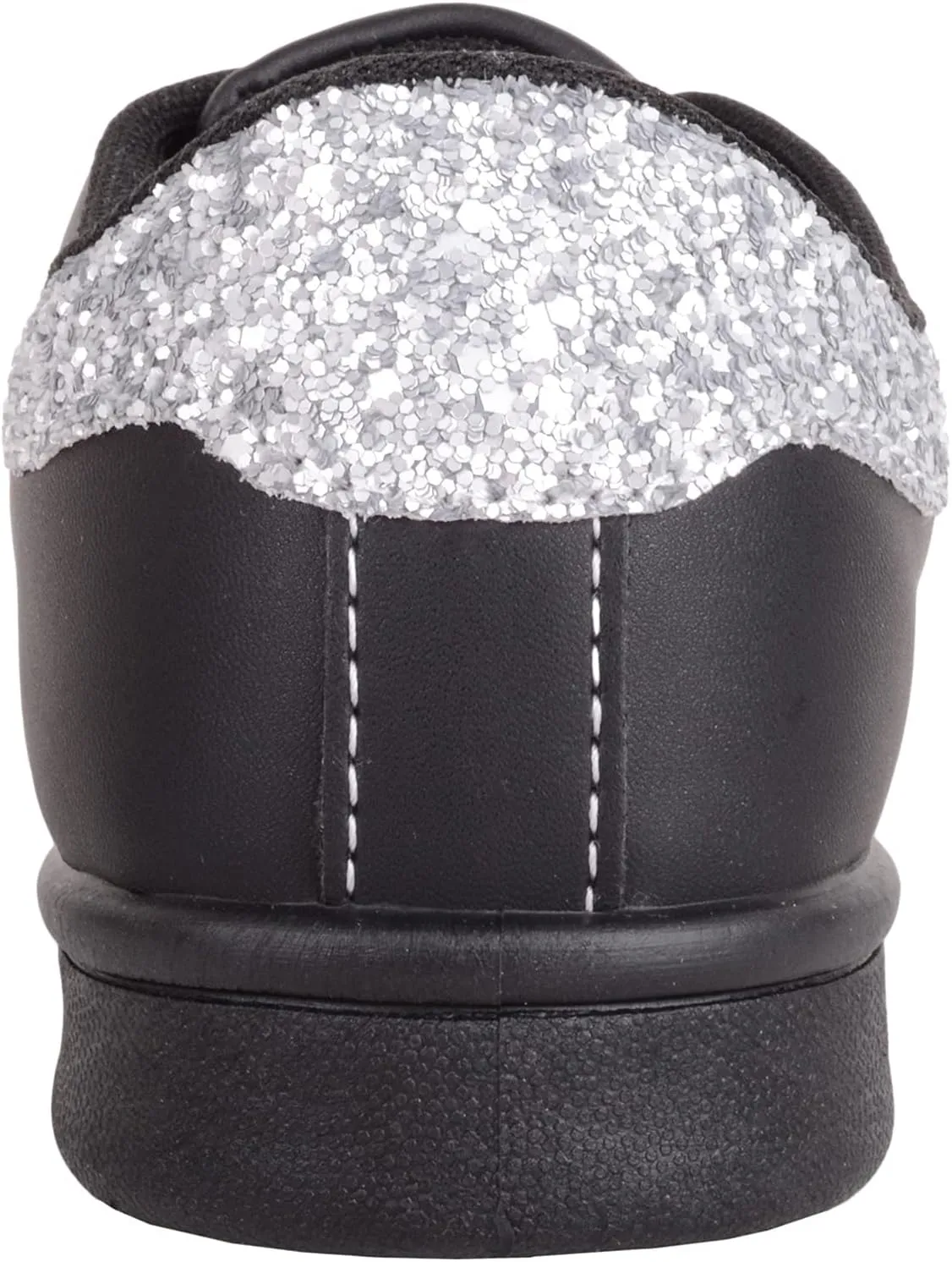 ABSOLUTE FOOTWEAR Childrens Kids Slip On Lace Up Sparkly Glitter Running Walking Sports Leisure Trainers Sneakers