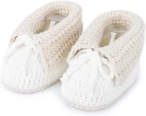 Baby Booties Newborn Hand Crochet Infant Shoes Warm Soft Cozy Knit Boots for Boy Girl
