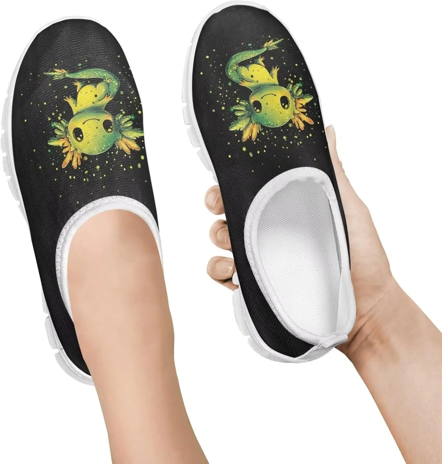 Big Kids Girls Slip on Shoes Size 11.5-4 for Casual Gym Low Top Design