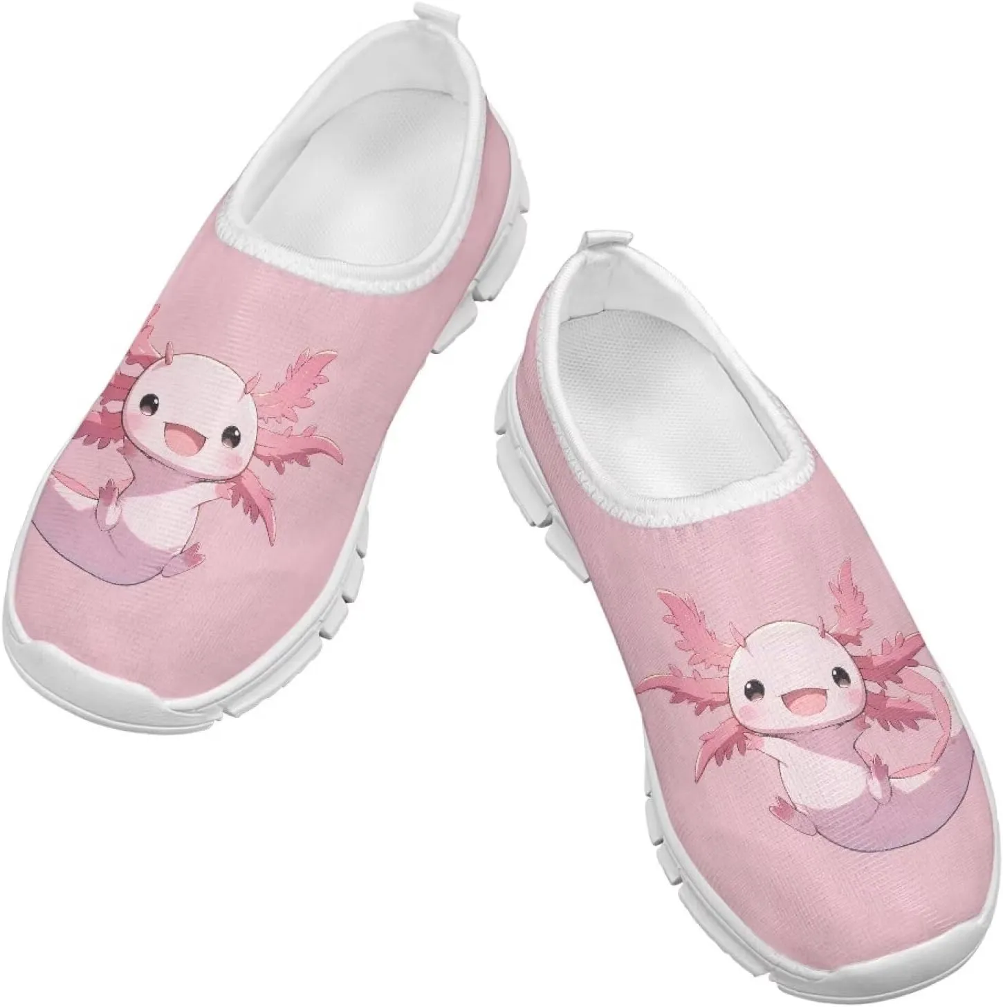 Big Kids Girls Slip on Shoes Size 11.5-4 for Casual Gym Low Top Design