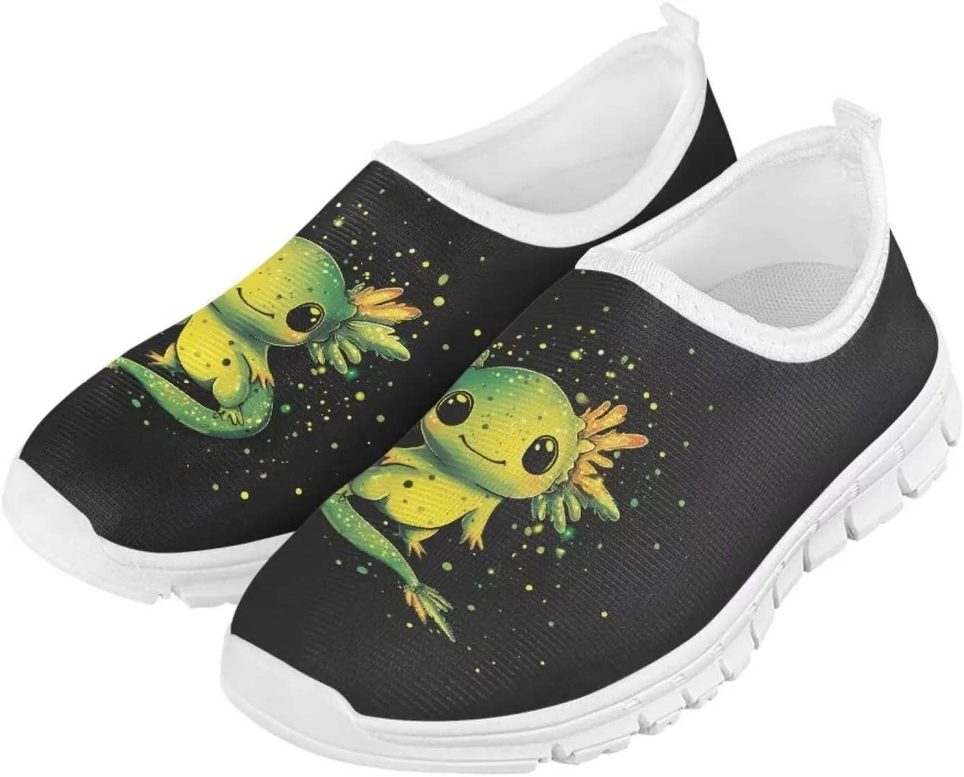 Big Kids Girls Slip on Shoes Size 11.5-4 for Casual Gym Low Top Design