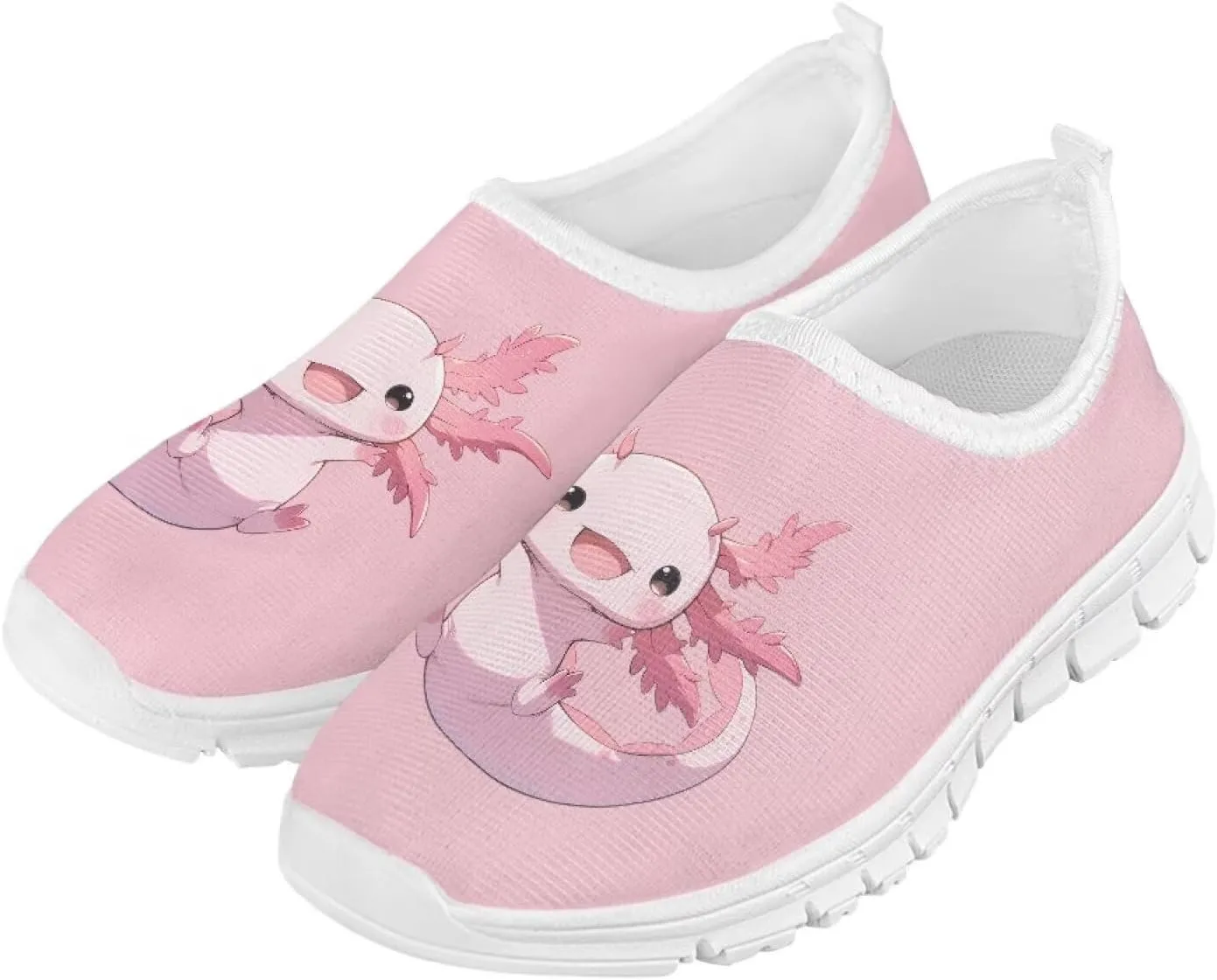 Big Kids Girls Slip on Shoes Size 11.5-4 for Casual Gym Low Top Design