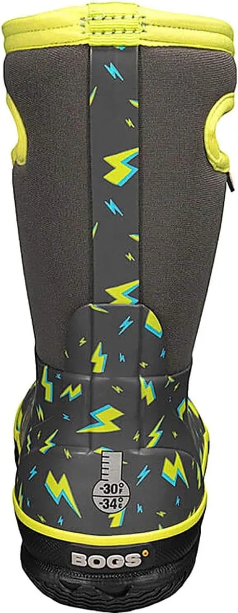Bogs Kids Classic Flower Stripes Winter Snow Boot