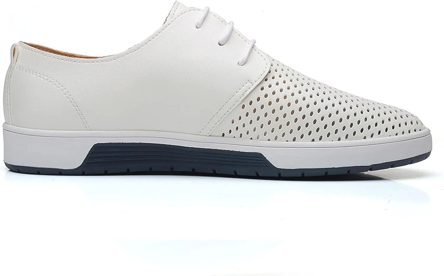 BORAMAX Men's Casual Non-Slip Oxford Shoes -Men's Flat Fashion Breathable Business Formal Dress Sneakers Dress Shoes for Men
