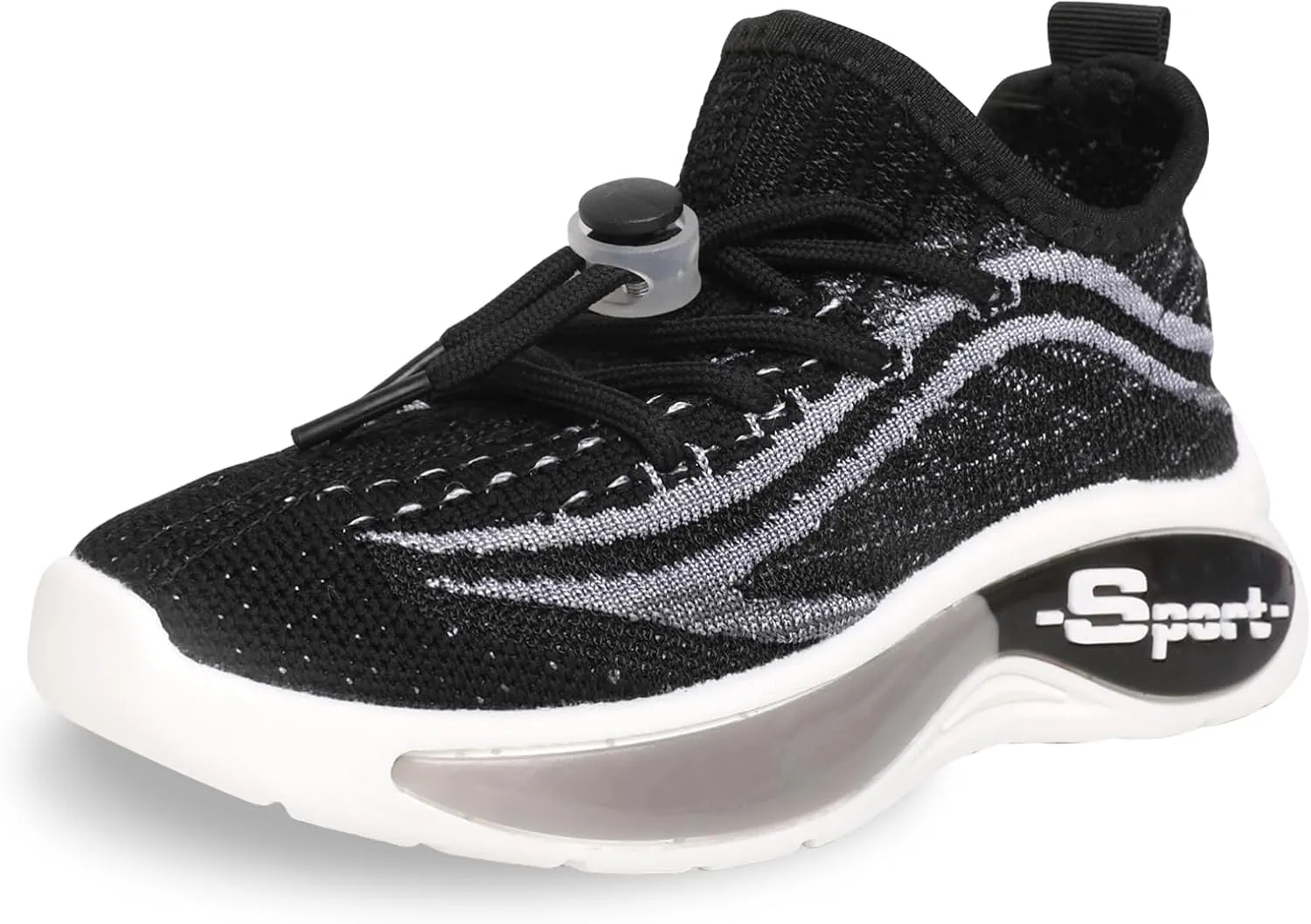 Boys Girls Sneakers Kids Lightweight Slip On Athletic Running Walking Sports Shoes Lace-up Breathable Tennis Shoes for Toddler/Little Kid/Big Kid
