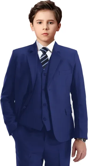 Boys Suits for Kids Formal Dress Suit Set Complete Outfit