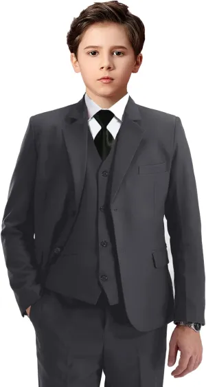 Boys Suits for Kids Formal Dress Suit Set Complete Outfit