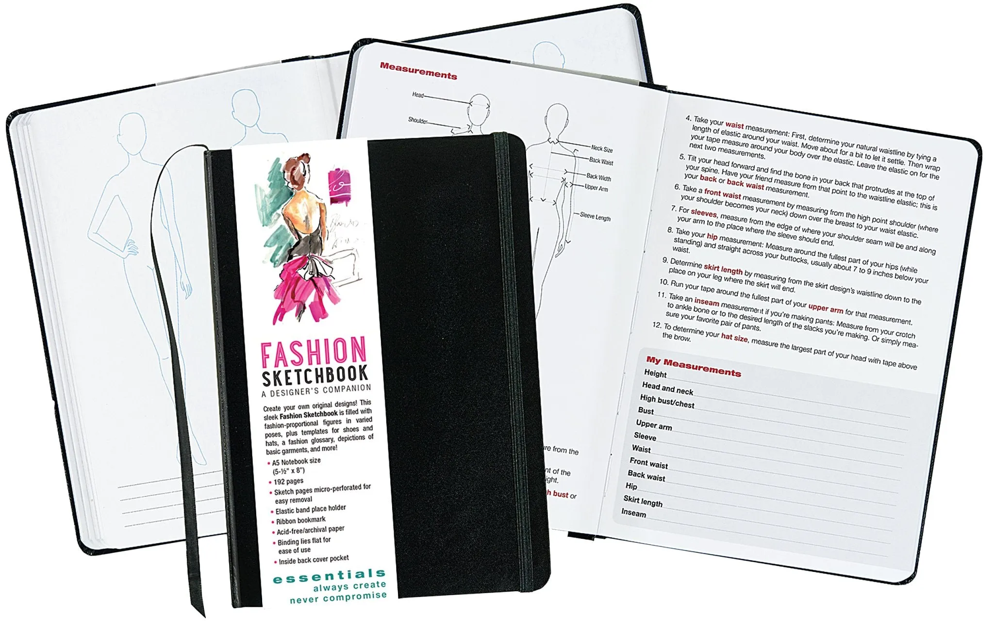 Essentials Fashion Sketchbook