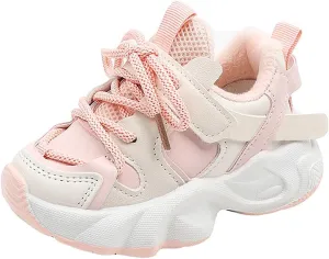 Fr Lined Winter Chunky Sneakers for Girls Kids Fashion Warm Cozy Fleece Lined Comfortable Outdoor Winter Boots