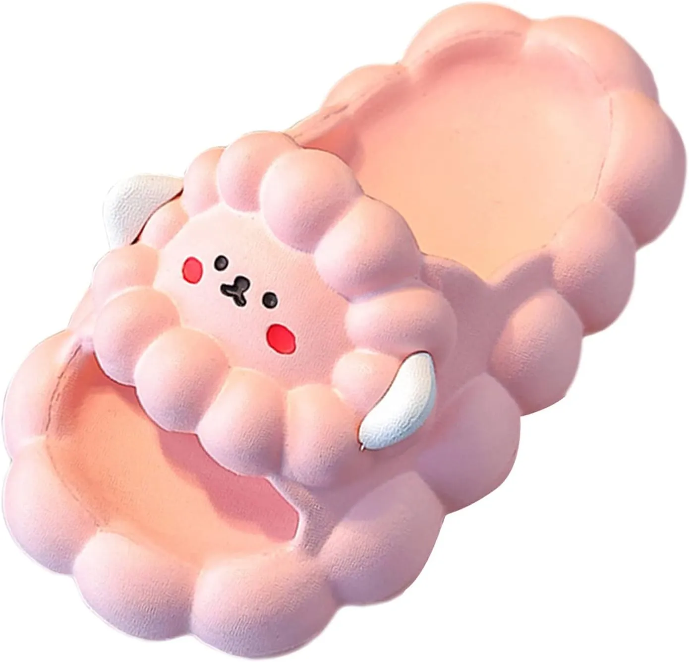 Girls Cute Slide Sandals Kawaii Slippers Non-Slip Bathroom Spa Shower Sandals Comfort Puppy Slippers for Toddler
