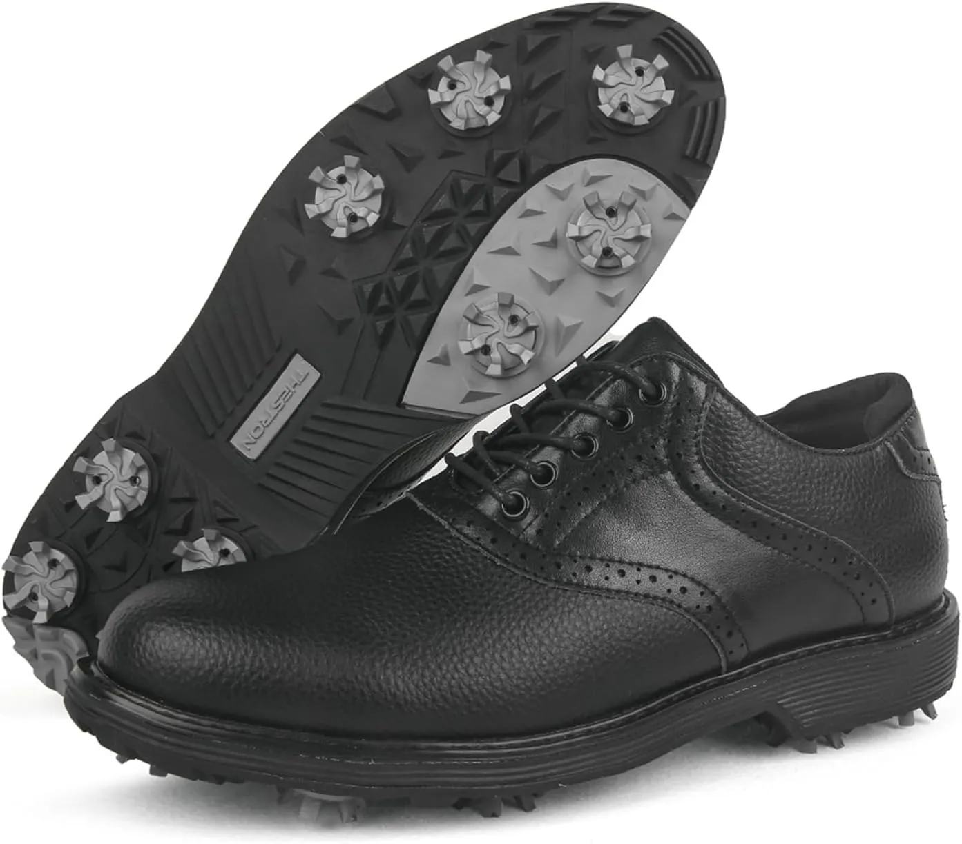 Golf Shoes Men Professional Spikes Golf Shoes Waterproof Walking Footwears for Golfers Outdoor Gym Sneakers