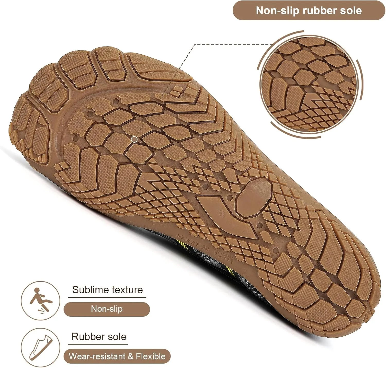Hike Barefoot Water Shoes Womens Mens Footwear, Pro Hiking Boot Quick Dry Barefoot Beach Walking Women Men Travel Swim Shoes, Wide Toe Box Non-Slip Breathable Zero Drop Shoes