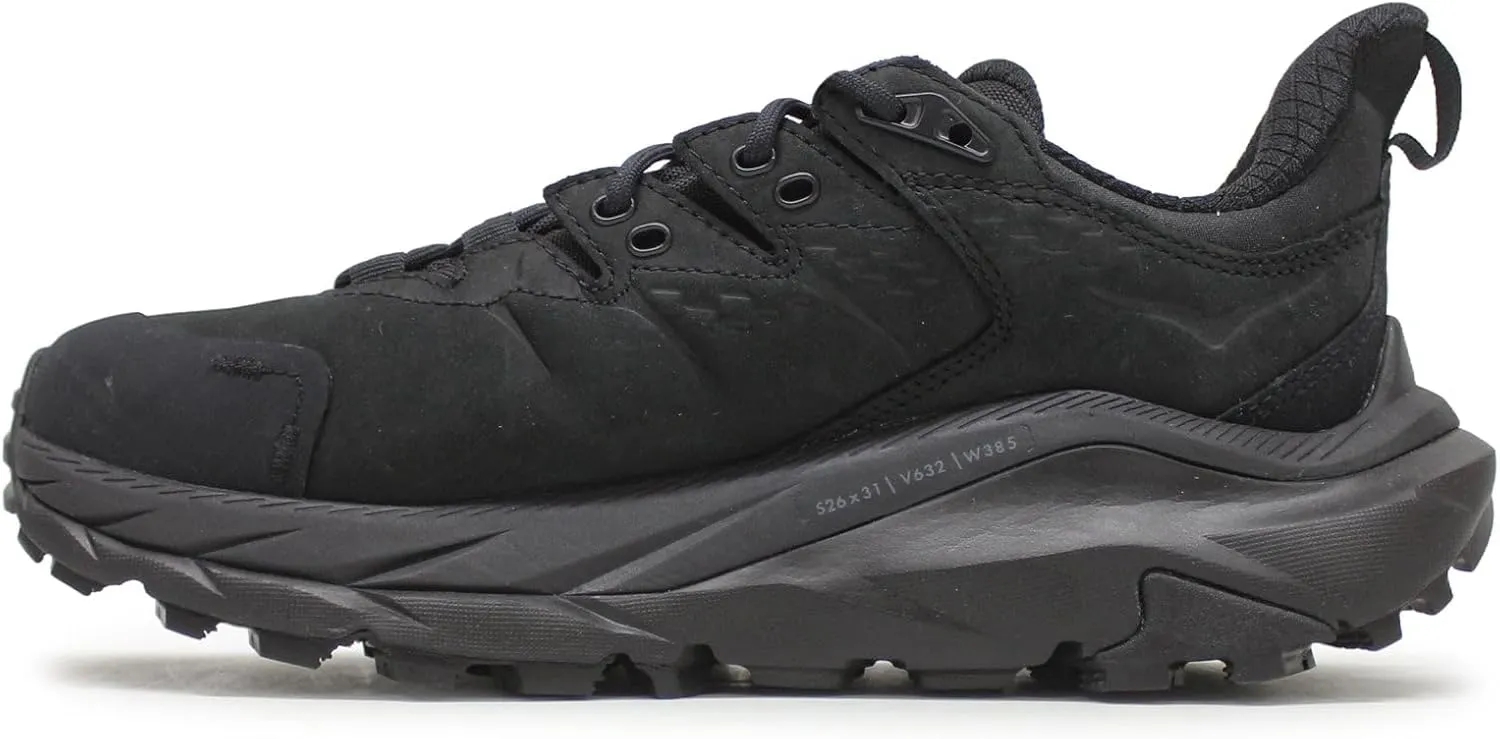 HOKA Womens Kaha 2 Low GTX Leather Synthetic Trainers