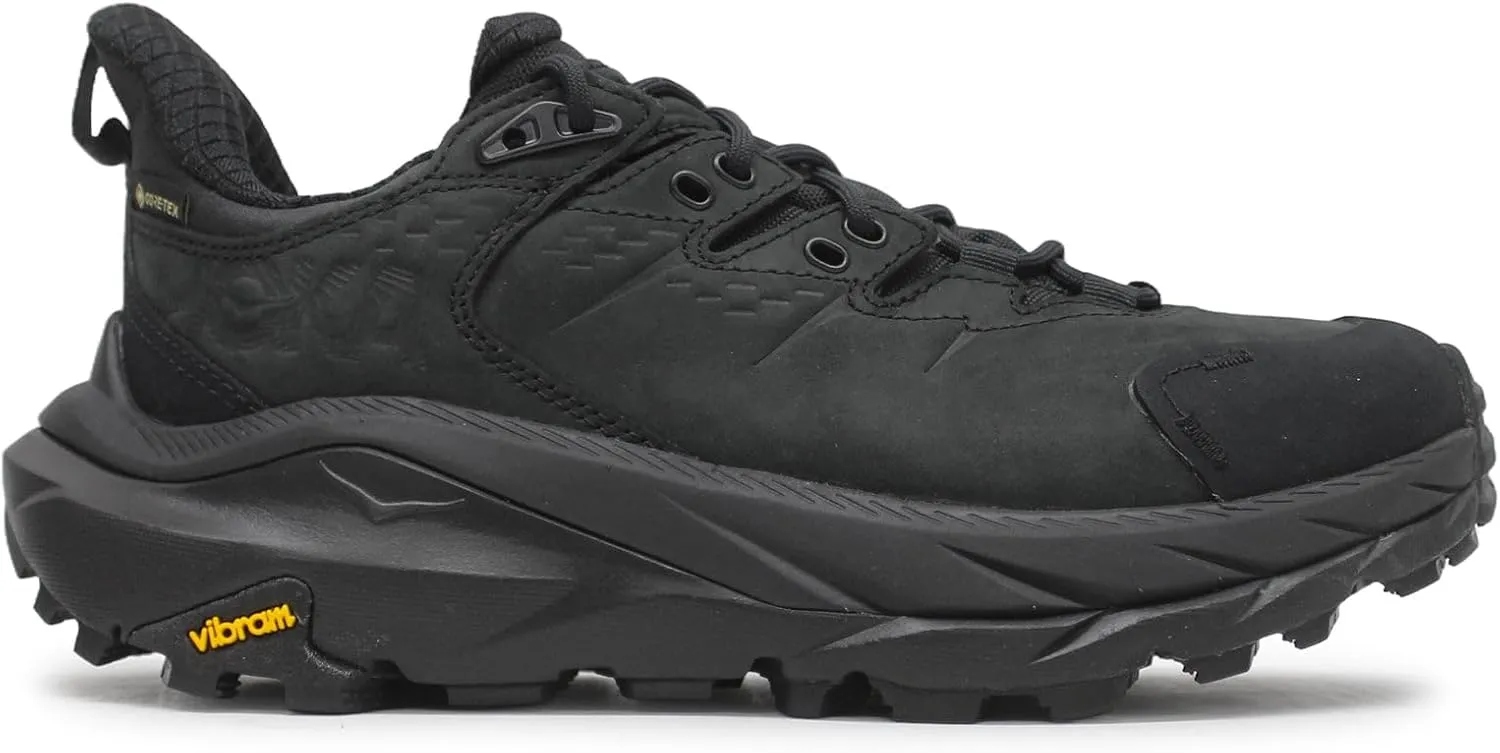 HOKA Womens Kaha 2 Low GTX Leather Synthetic Trainers