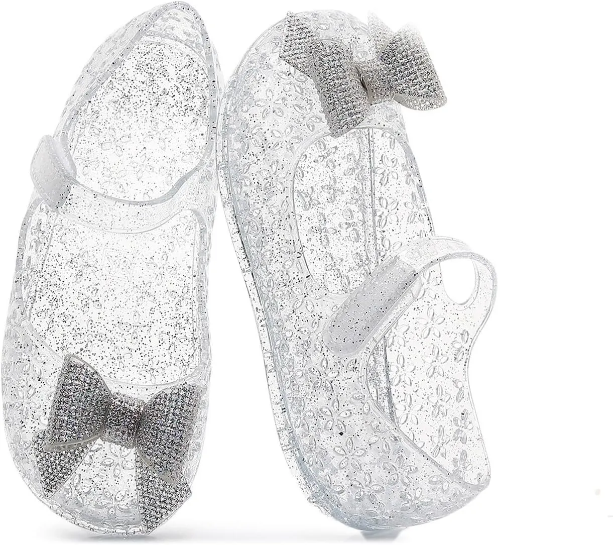 Jelly Sandals for Girls Shoes Girls Sandals Jelly Mary Jane Dance Party Cosplay Shoes For Kids Toddler Double Slip On Slide