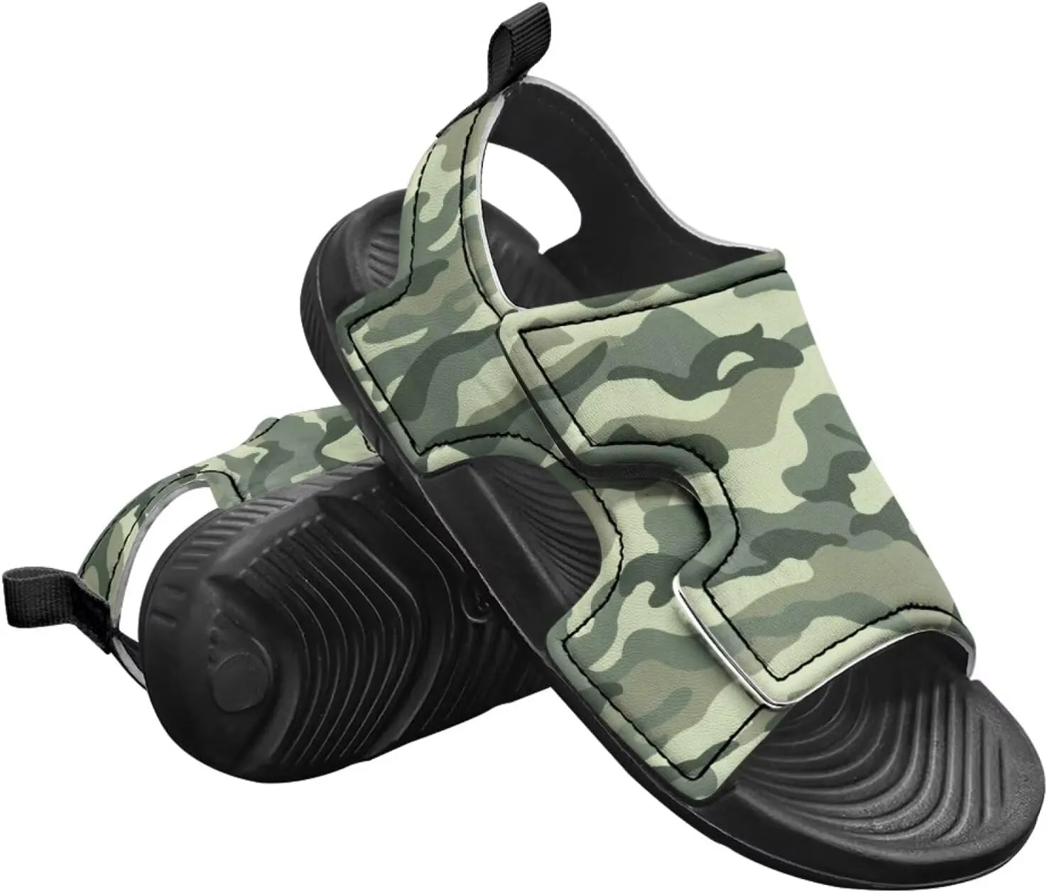 Kids Sandals Boys Girls Summer Outdoor Non-slip Athletic Sandals Adjustable Sport Sandal Lightweight Beach Gifts for Toddler/Little/Big Kid