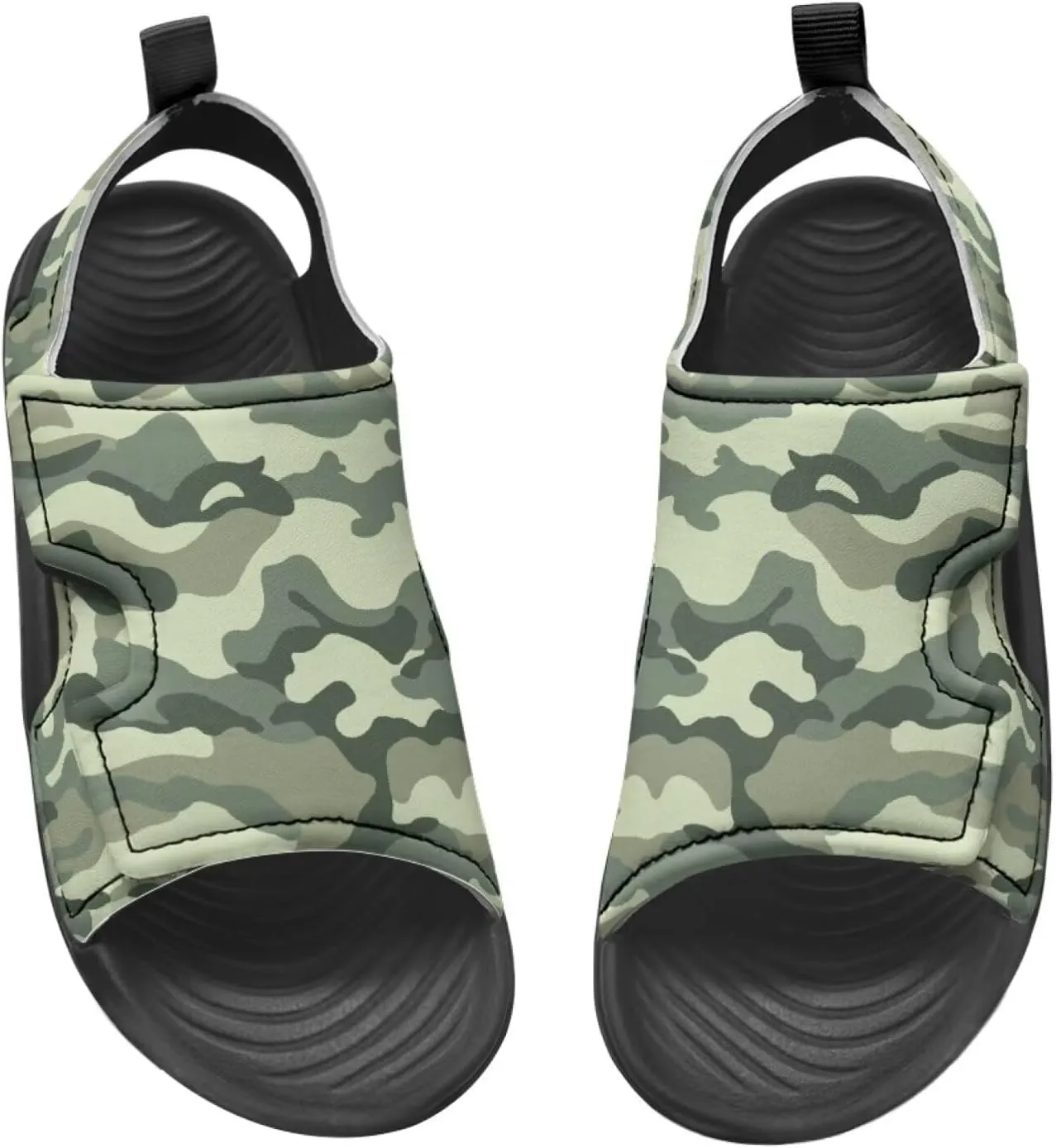 Kids Sandals Boys Girls Summer Outdoor Non-slip Athletic Sandals Adjustable Sport Sandal Lightweight Beach Gifts for Toddler/Little/Big Kid