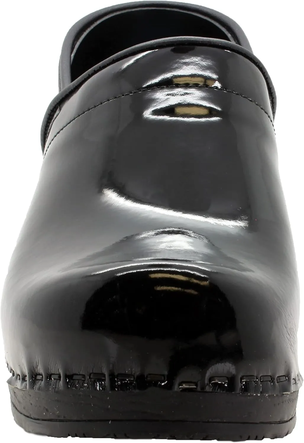 KLGN Women's Professional Plus Patent Leather Clogs