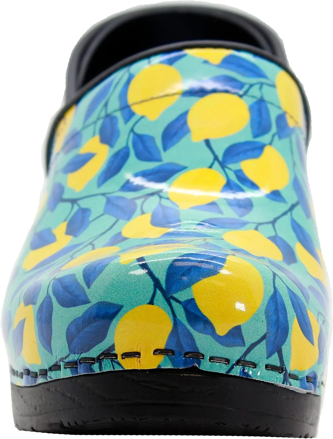 KLGN Women's Professional Plus Patent Leather Clogs
