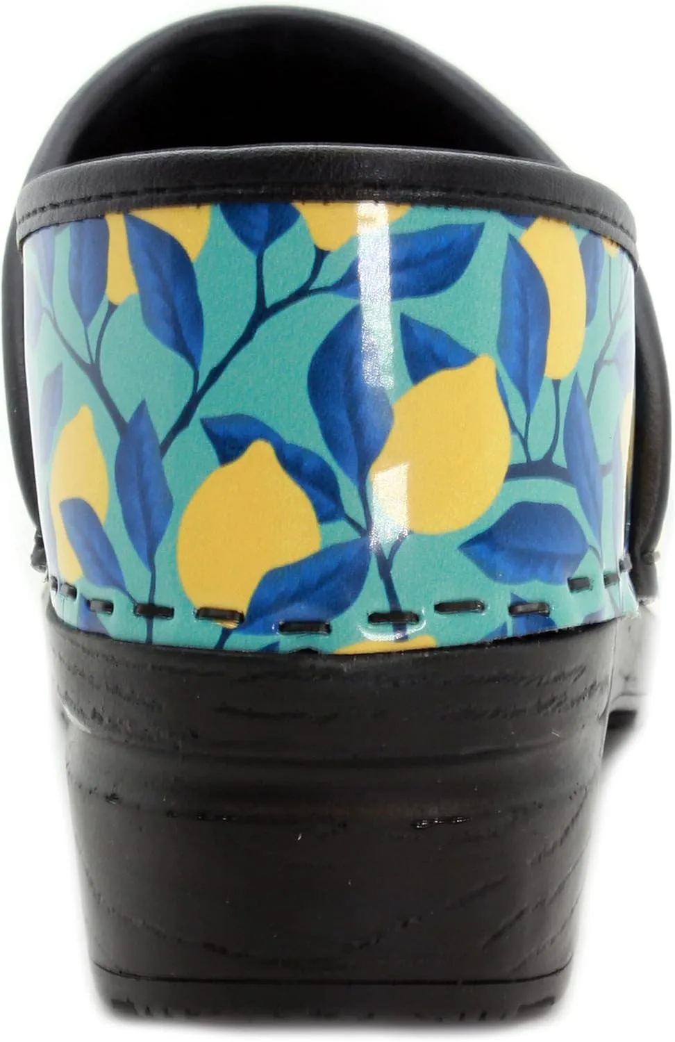 KLGN Women's Professional Printed Leather Clogs