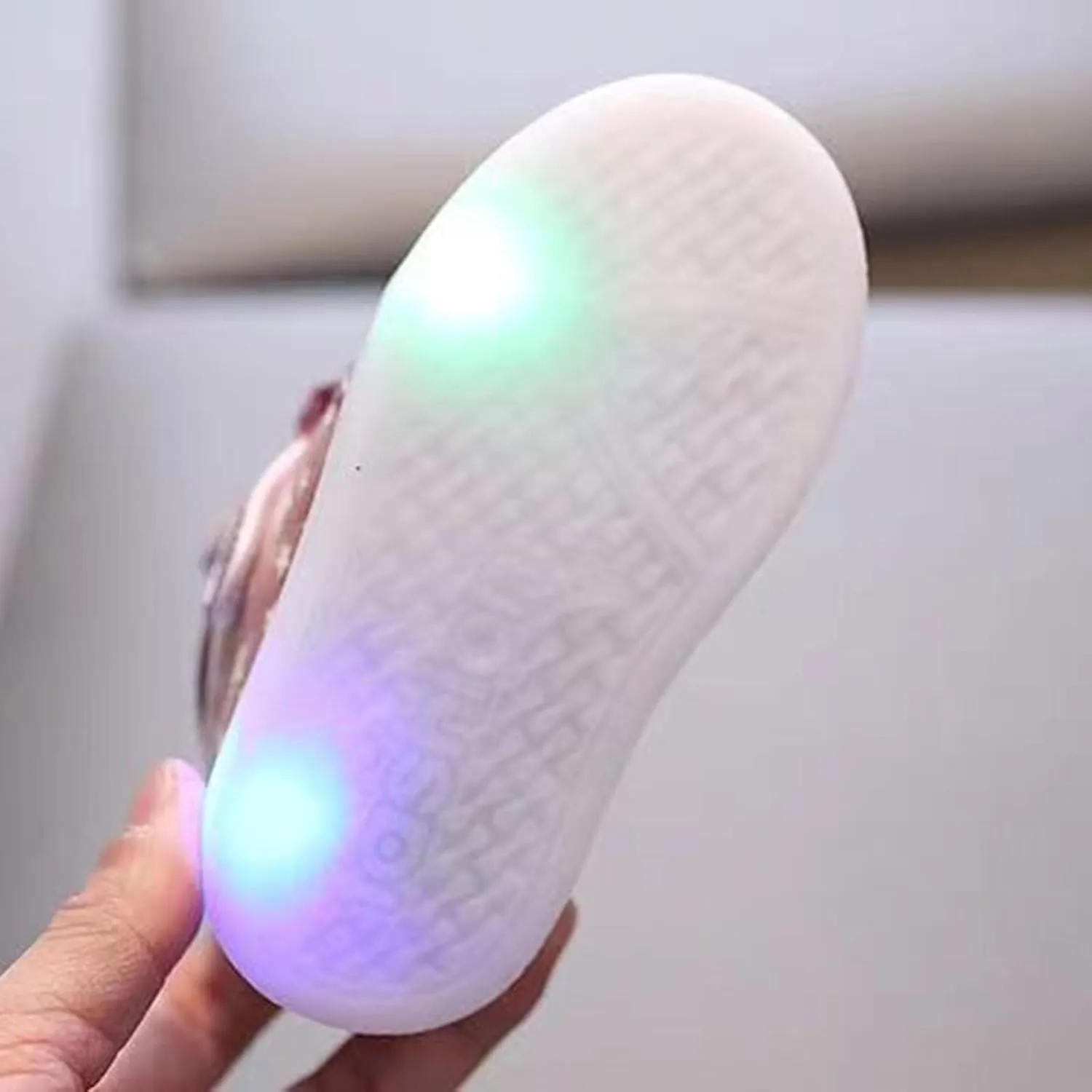 Lace-Up Lights Up Sneaker for Baby Infant Newborn Toddler Boys Girls First Walking Non Slip Cozy Flat Sport Shoes