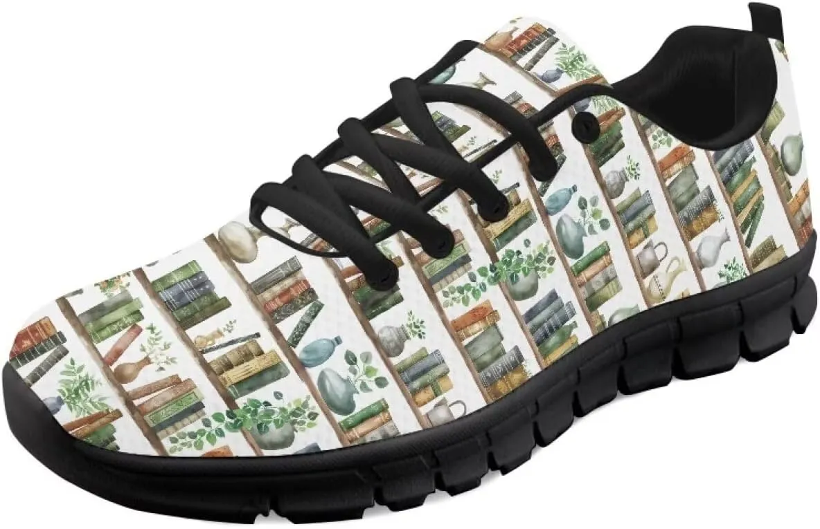 Lightweight Running Shoes Women Tennis Workout Shoes Casual Non-Slip Cozy Athletic Lace-Up Work Shoes for Trainer US 5-12