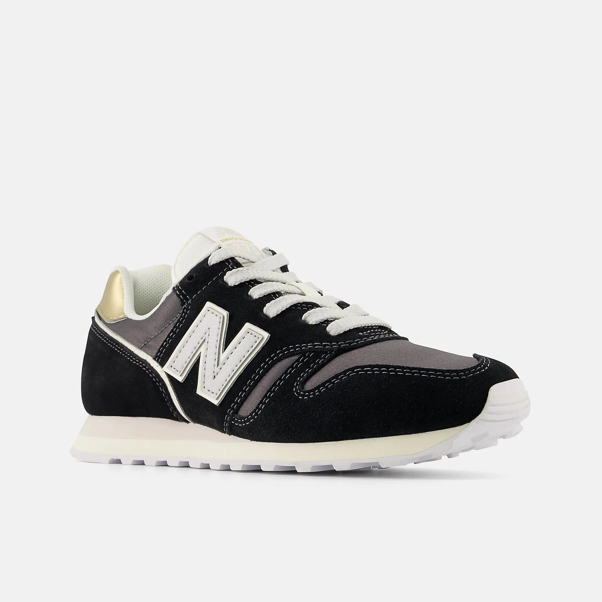 New Balance Womens 373 Fashion Trainers - Black / Grey