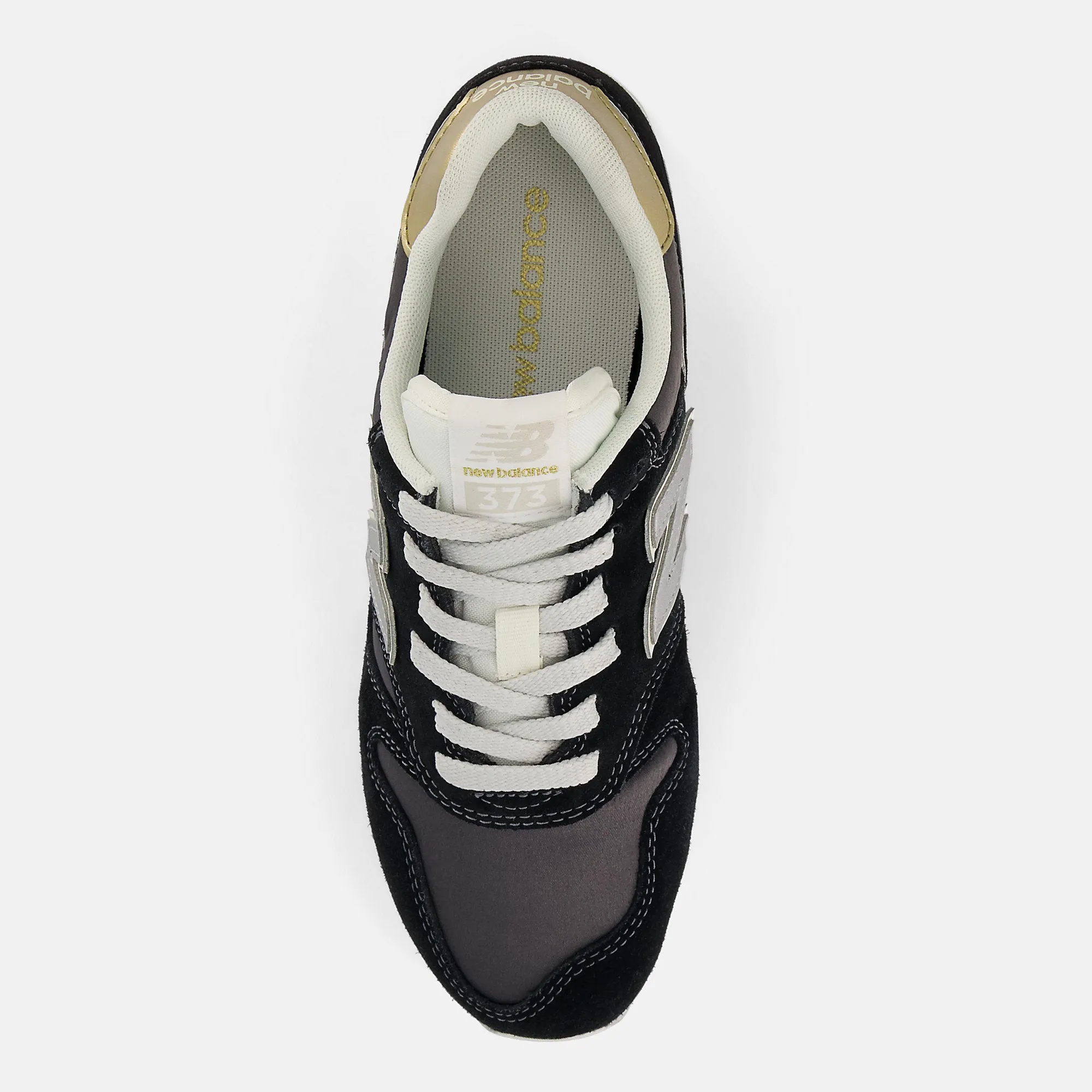 New Balance Womens 373 Fashion Trainers - Black / Grey