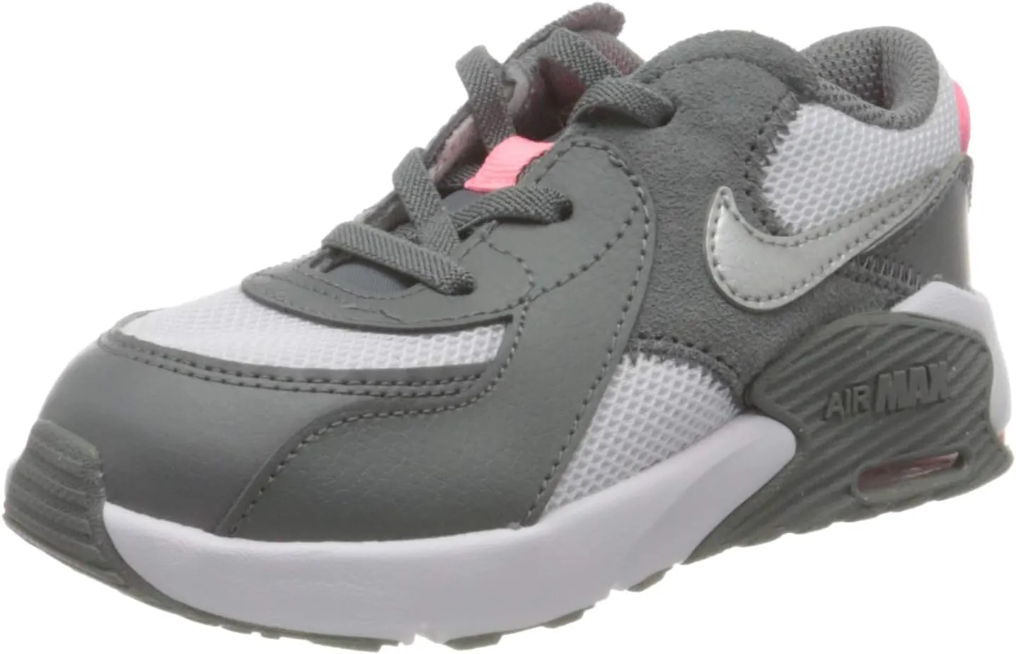 Nike Air Max Excee (Infant/Toddler) Smoke Grey/Metallic Silver/White 6 Toddler M