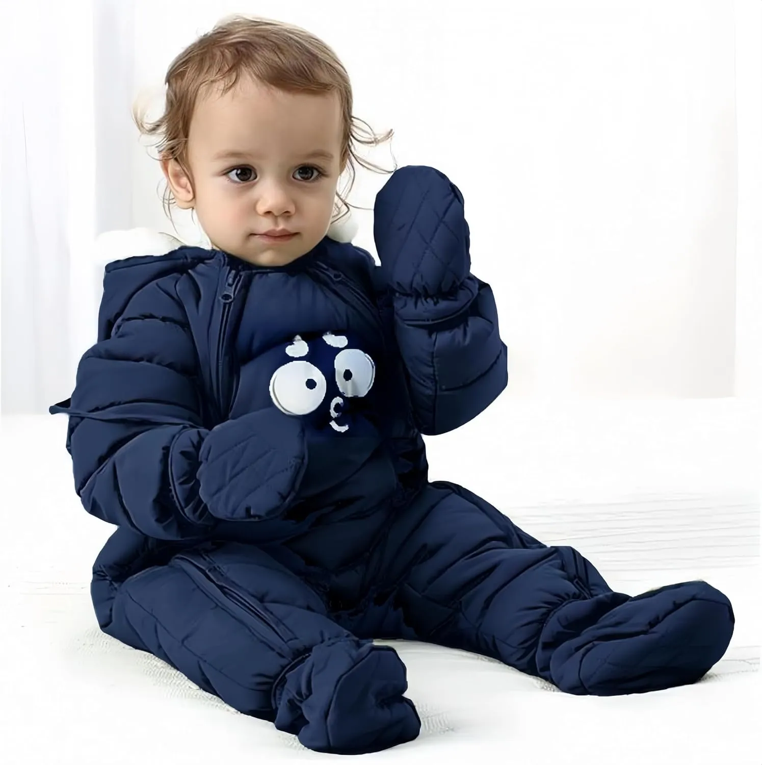 Ohrwurm Baby Boy Snowsuit Infant Girl Winter Clothes Toddler Jumpsuit Coat Jacket Outfit Hoodied