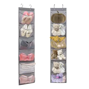Over-the-Door Shoe Organizer with 6 Pockets