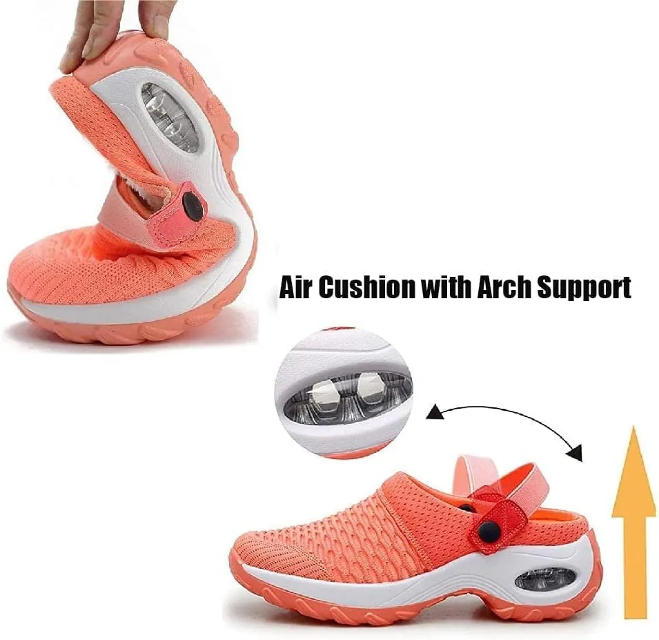 pearlzone Womens Water Shoes,Mesh Hiking Sandals Closed-Toe Beach Sandal Water Sandals for Sports Outdoor Pool Exercise