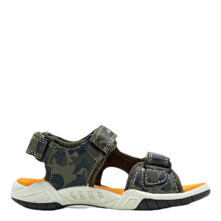 Saimen Blinking Sandal Orange/Green