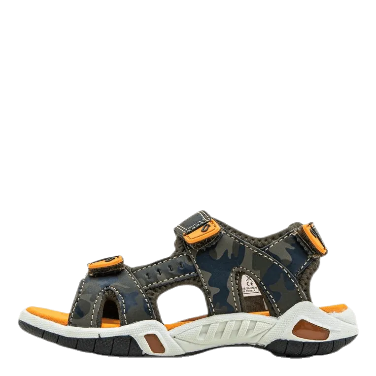 Saimen Blinking Sandal Orange/Green