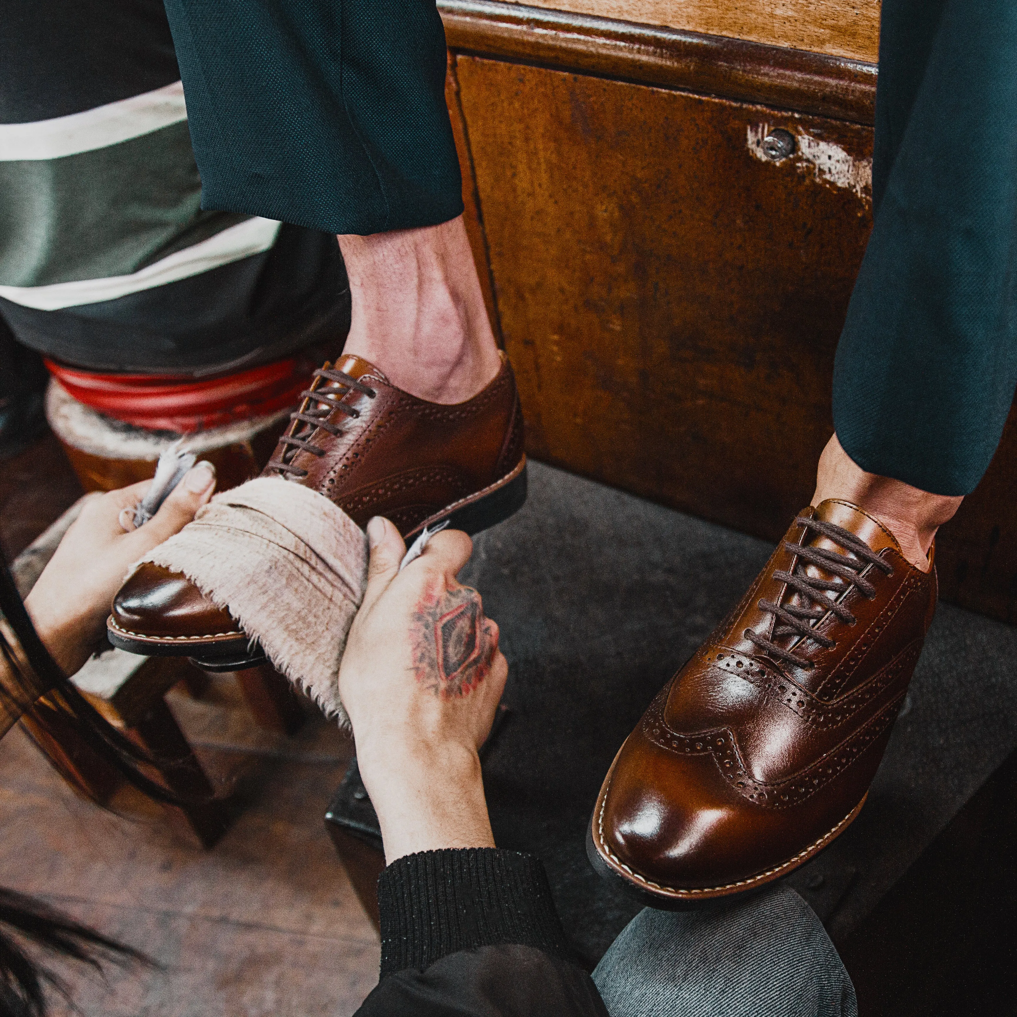 Sandro Moscoloni Mercer Brown Oxford Lace Up