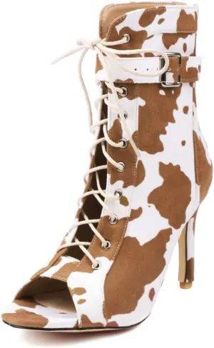 Scaoruki Women Classic Gladiator Summer Booties