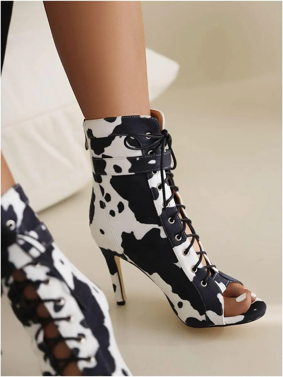 Scaoruki Women Classic Gladiator Summer Booties
