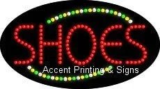 Shoes Flashing & Animated LED Sign (High Impact, Energy Efficient)