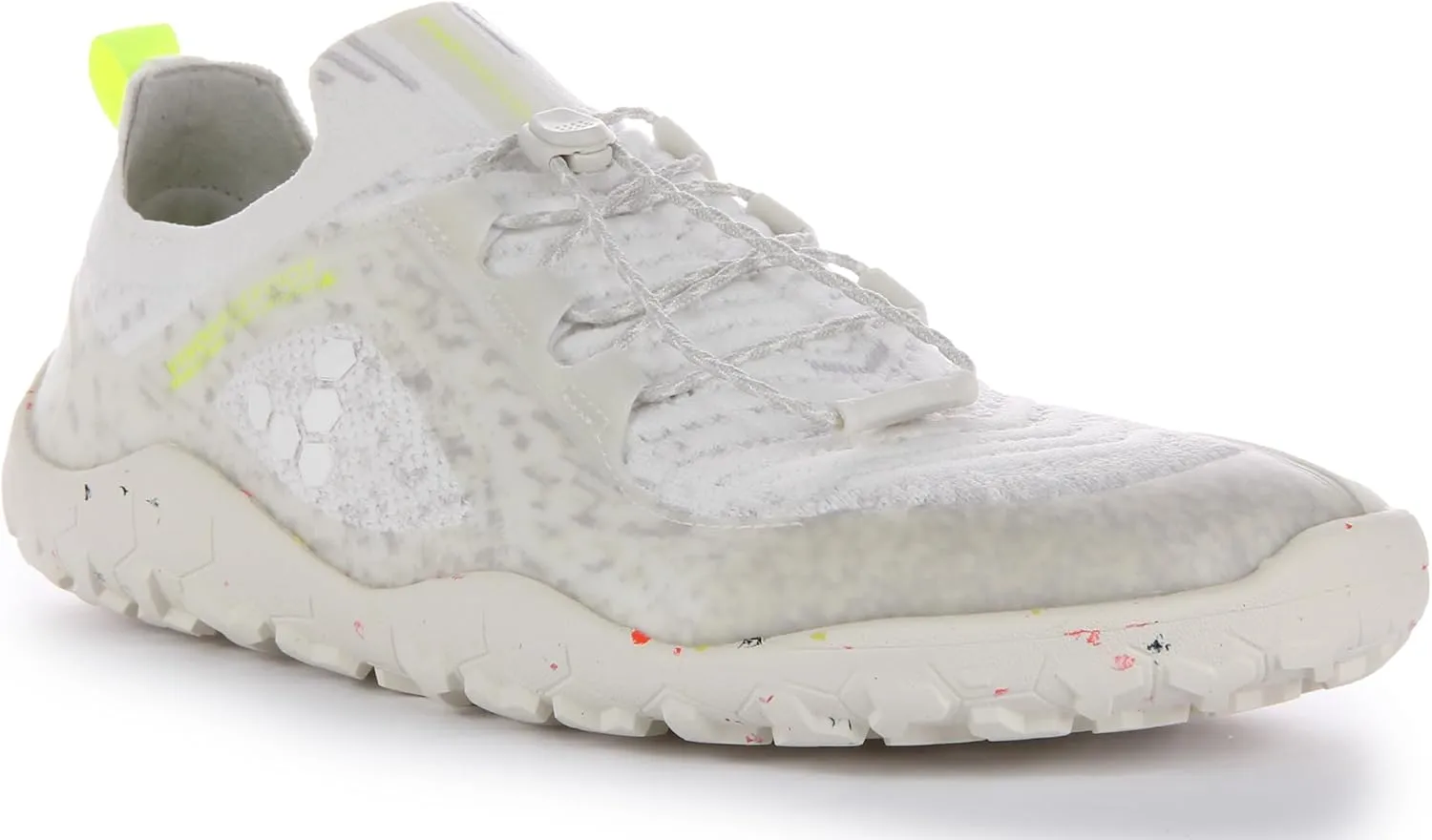 Vivobarefoot Mens Primus Trail Knit FG Textile Synthetic Limestone Trainers 7 US