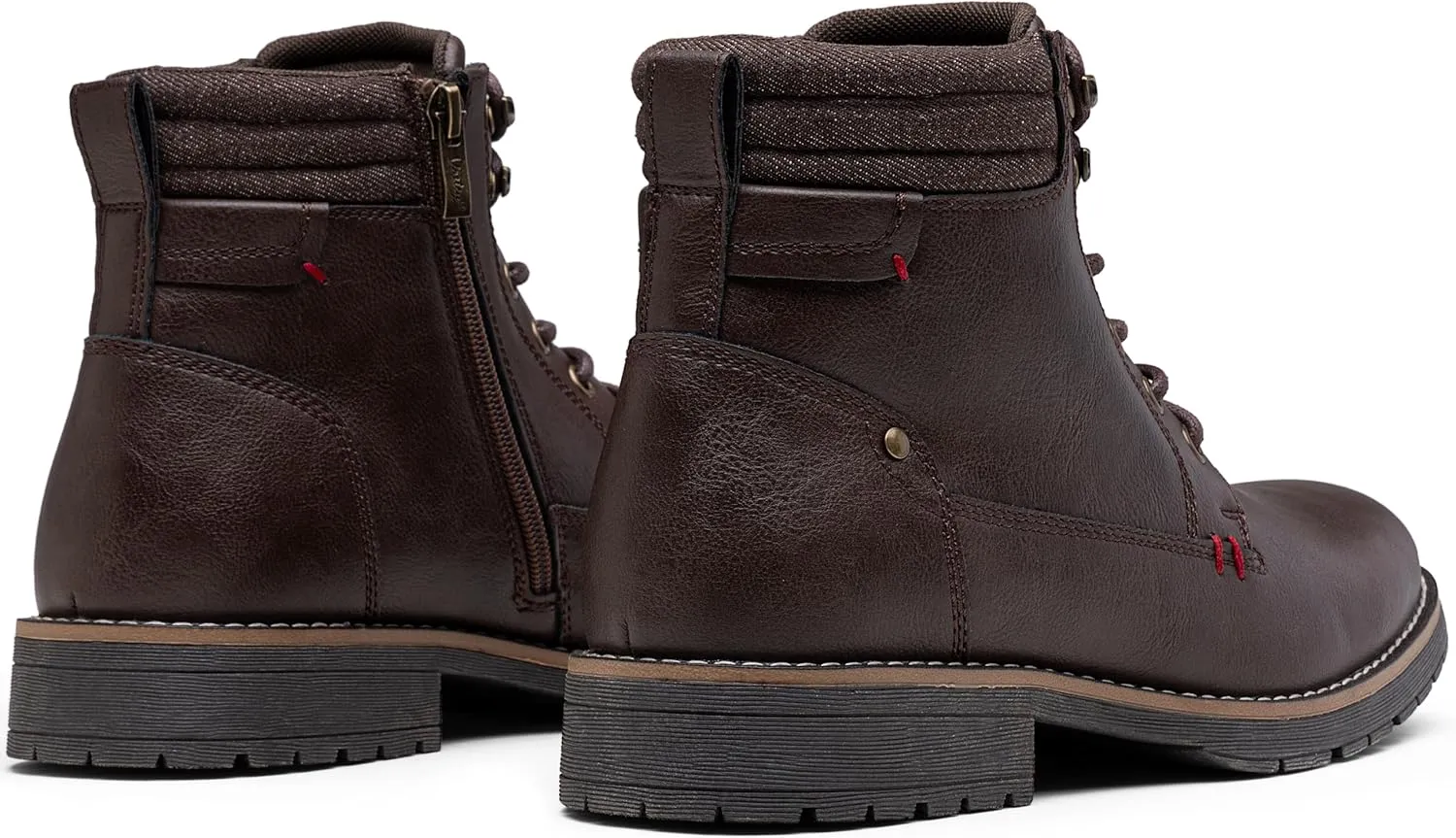 Vostey Men's Boots Boots for Men Casual Boots Motorcycle Combat Ankle Dress Boots Mens