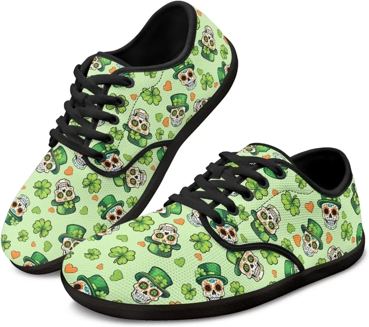 Women Minimalist Barefoot Shoes Wide Toe Lightweight Casual Sneakers Breathable Cozy Shoes for Walking US 6-13.5 Black Sole