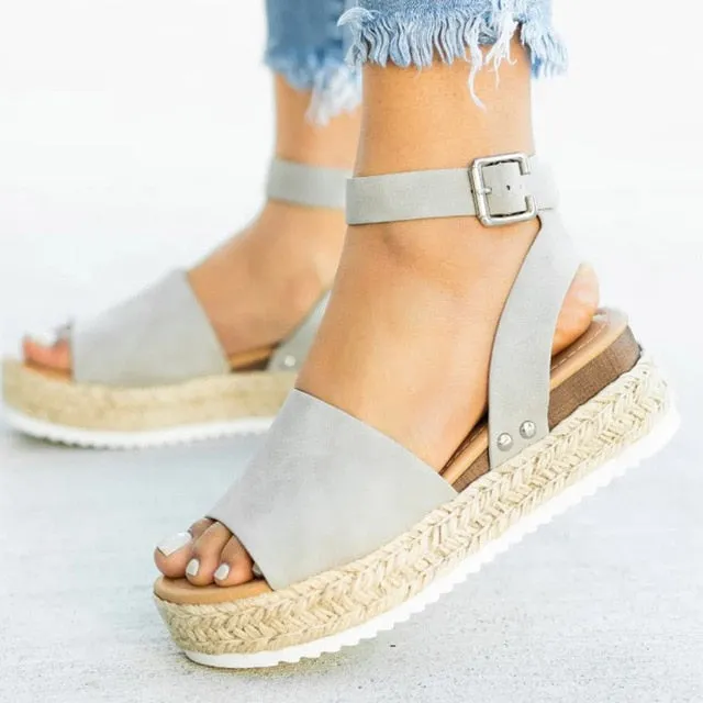 Women Sandals Wedges Shoes For Women High Heels