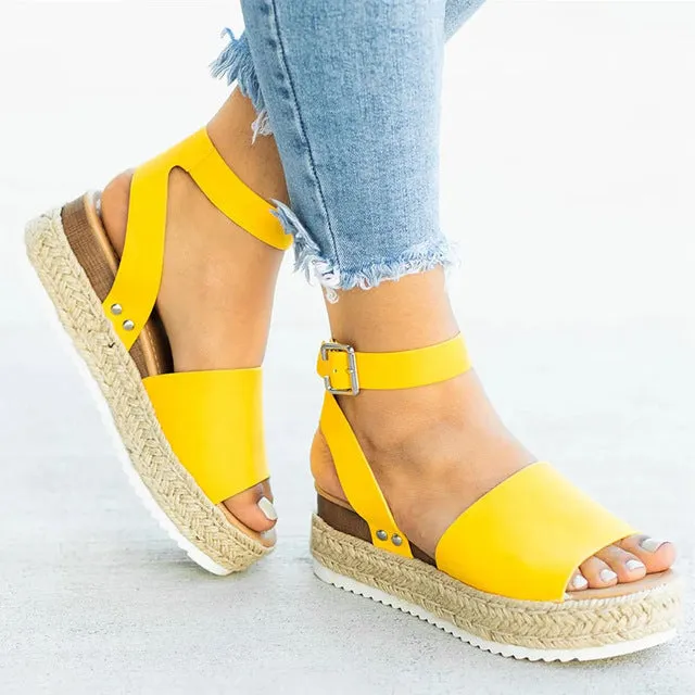 Women Sandals Wedges Shoes For Women High Heels