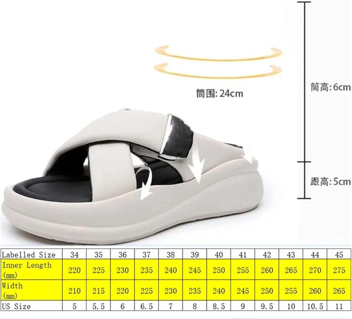 Women's Genuine Leather Oxfords - 5cm Peep Toe Summer Slip-On Contoured
