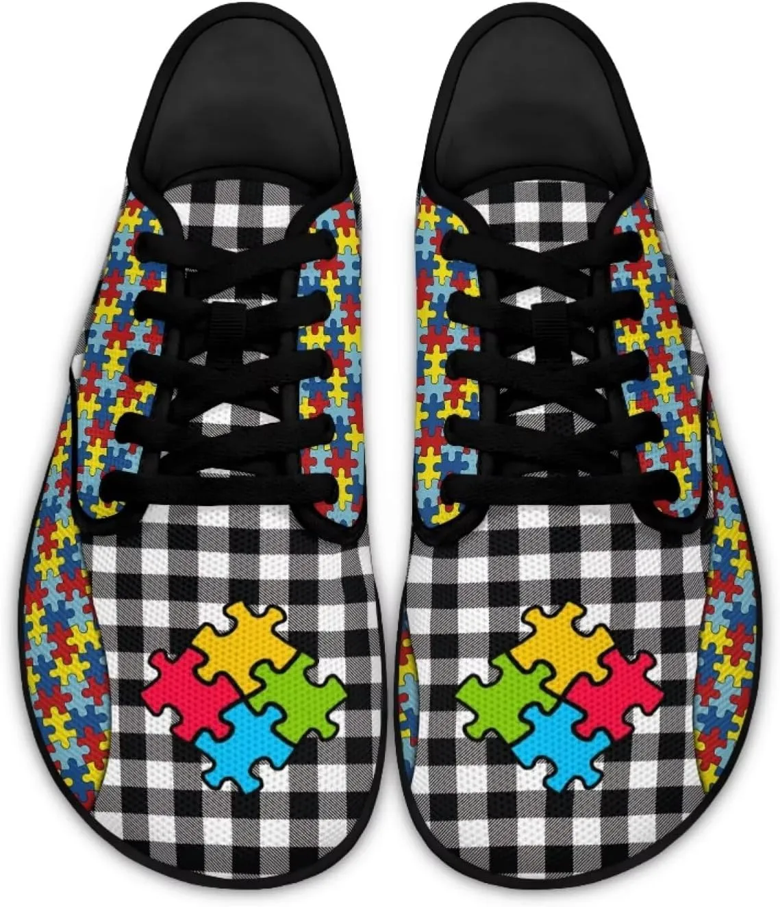 Women's Men's Custom Walking Barefoot Shoes Running Sneakers Slip On Skate Flats Work Loafers