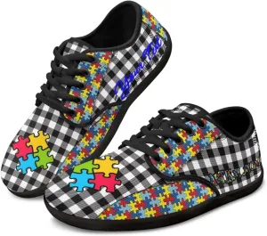 Women's Men's Custom Walking Barefoot Shoes Running Sneakers Slip On Skate Flats Work Loafers