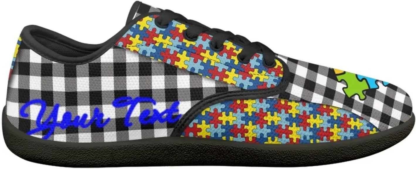 Women's Men's Custom Walking Barefoot Shoes Running Sneakers Slip On Skate Flats Work Loafers