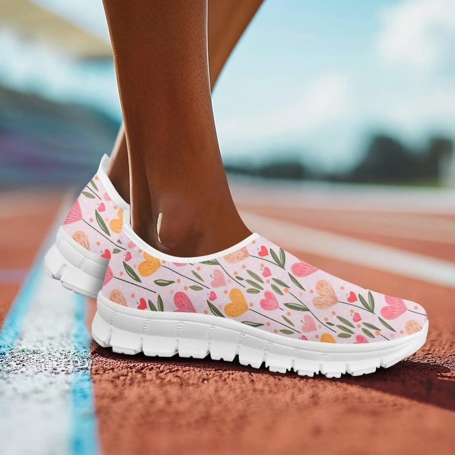 Women's Shoes Casual Cozy Slip-On Hiking Running Workout Shoes Lightweight Non-Slip Yoga Exercise Sneaker for Women US 5.5-11.5