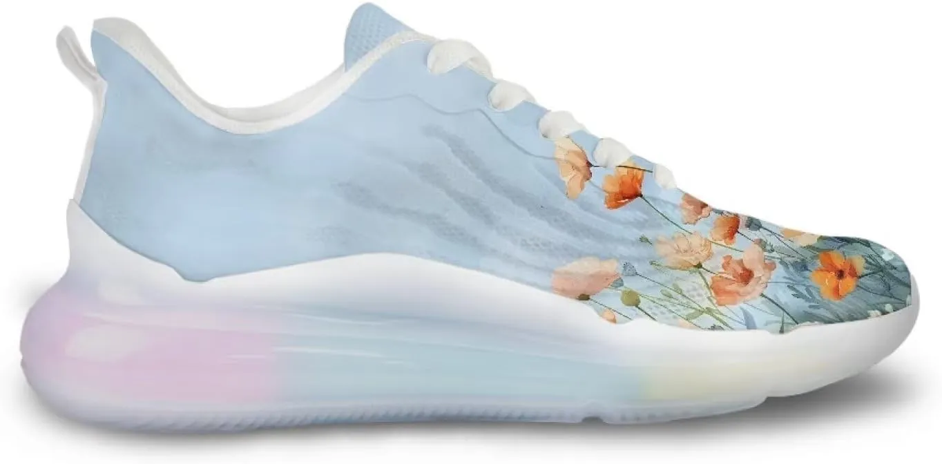 Women's Shoes Cozy Lightweight Workout Walking Running Sneaker Non-Slip Air Cushion Footwear Breathable Shoes Women US 6-11